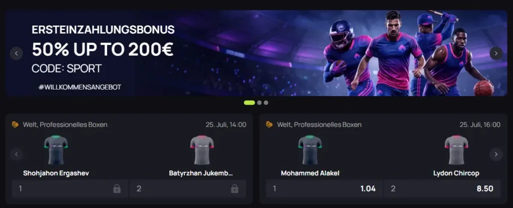 Sportwettenseite